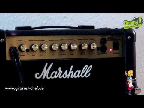 E-Gitarre: Gitarren-Verstärker einstellen