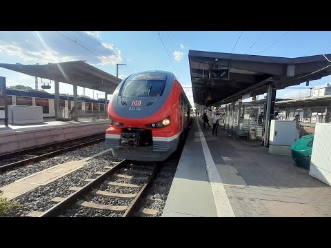 Mit dem Pesa-Link BR 633 Als RE 79 Von Augsburg Hbf nach Kempten (Allgäu) Hbf mit Vollgas 140 Km/h