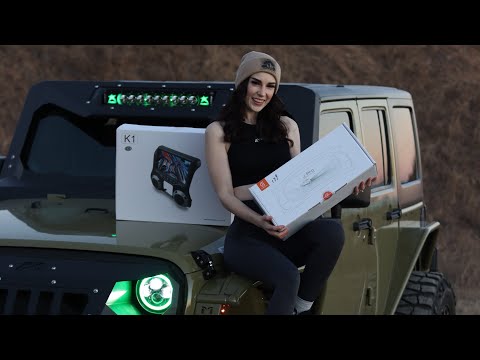 ￼Installing & Real Screen Time of the Jeep JK CaRobotor K1 Radio & Digital Dash