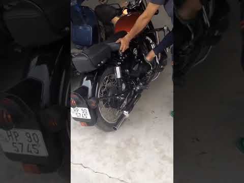 Royal Enfield classic 350 bs6 with k-indori silence