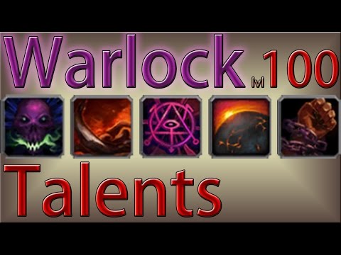 Warlock level 100 Talents - WoD Beta