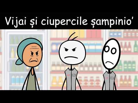 LA SUPERMARKET: Vijai Și Ciupercile Șampinio'