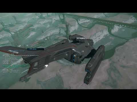 Star Citizen Alpha 3.17.2 PTU - Crewed Redeemer with M7A Gameplay