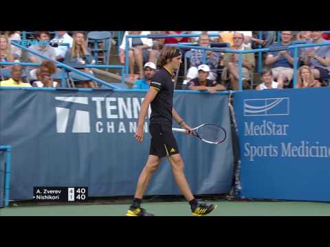 Zverev, Anderson through to Final | Citi Open Washington 2017 Highlights Day Six