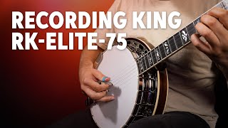 Video thumbnail for Recording King RK-ELITE-75 Elite Flying Eagle Banjo Demo by Sweetwater