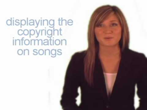 Displaying Copyright Information