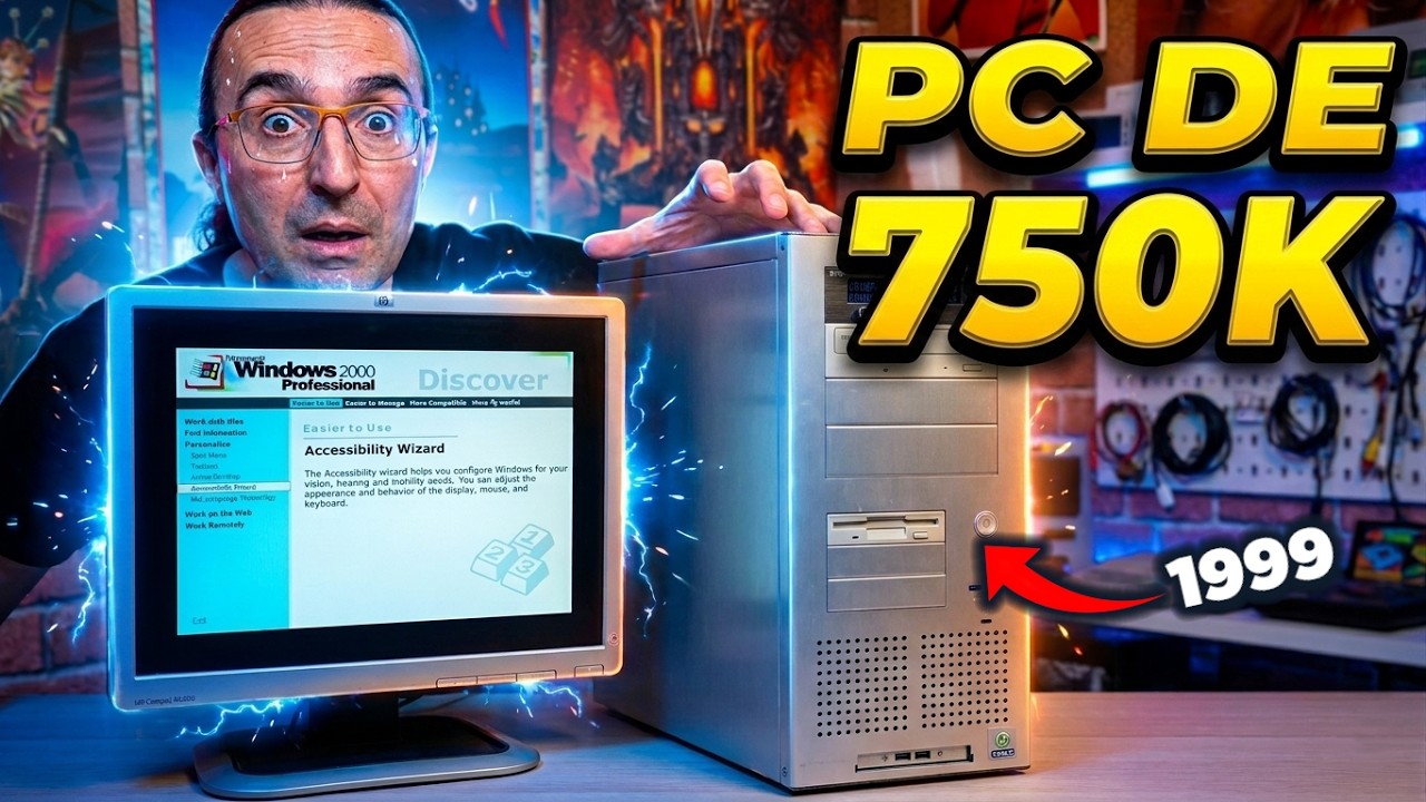 Monté el PC que NADIE podía pagar en 1999 (750.000 pts)