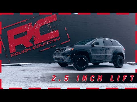 NEW LOOK!! | Lifted Jeep Grand Cherokee | Rough County 2.5\" Lift Kit Install