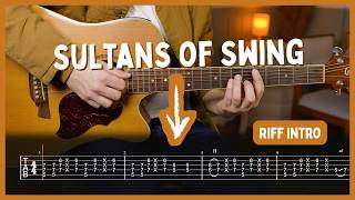 Sultans of Swing - Dire Straits | Riff Intro (Guitar Lesson)