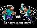 Good Mobs Vs Bad Mobs Sad Minecraft Animation