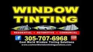 preview picture of video 'Plantation Window Tinting (305) 707-6968'