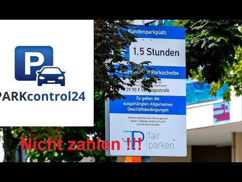 Erfolgreich Einspruch gegen Parkcontrol und Fairparken einlegen
