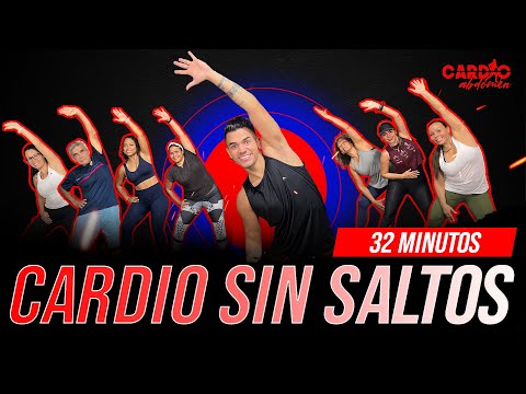 🏠🔥 RUTINA de CARDIO SIN IMPACTO para BAJAR DE PESO - EJERCICIOS para PRINCIPIANTES en CASA