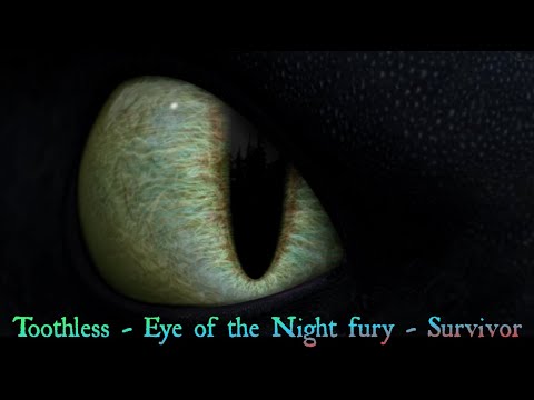 Toothless - Eye of the Night fury - Survivor