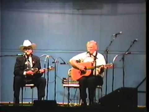 Very Rare Doc Watson & Bill Monroe Video - Have A Feast Here Tonight - 1990