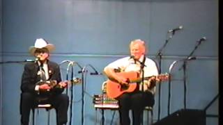 Very Rare Doc Watson &amp; Bill Monroe Video - Have A Feast Here Tonight - 1990