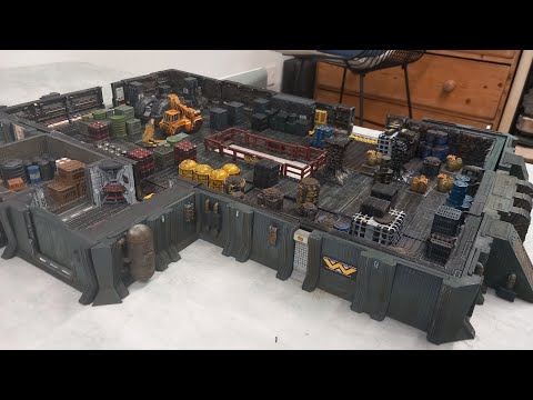 Returning to the Alien hive. 3D printing Lv427-designs