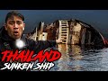Exploring the Abandoned Sunken Ships of Thailand