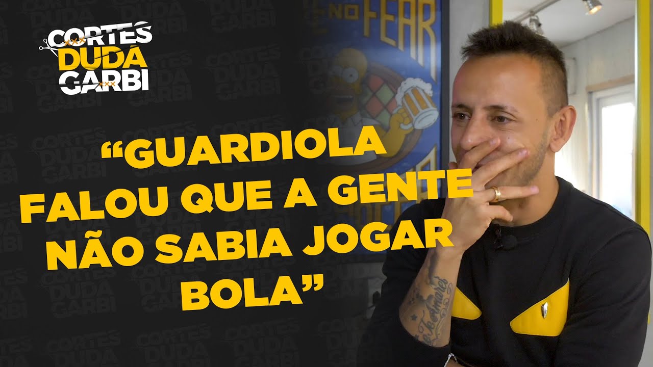 GUARDIOLA FALOU QUE A GENTE NÃO SABIA JOGAR BOLA - Rafinha | Cortes do Duda Garbi