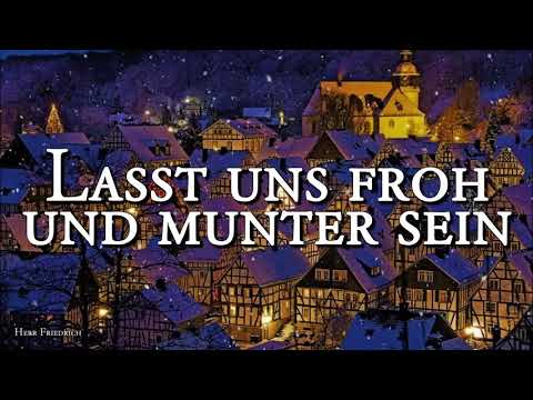 Lasst uns froh und munter sein [German Christmas Song][+Lyrics]