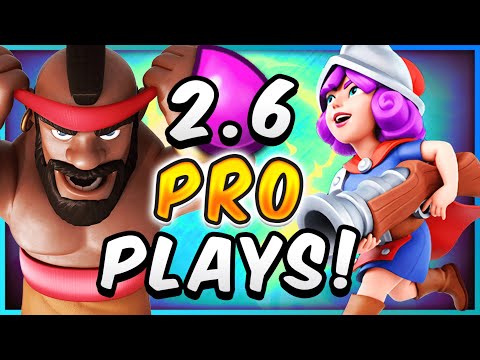 UNBREAKABLE DEFENSE! PRO PLAYS with 2.6 HOG RIDER CYCLE! — Clash Royale