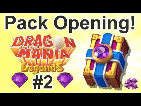 Dragon Mania Legends PACK OPENING! - 2 New Clan Dragons! #2
