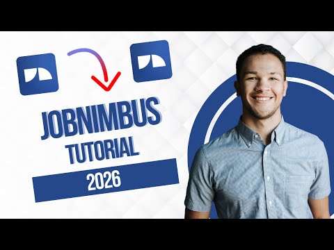A comprehensive 2026 tutorial guide covering the full features and usage of the JobNimbus software.