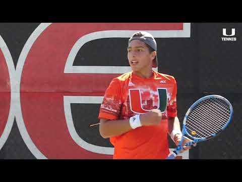 Canes Men's Tennis | Matchday One | 1.18.19