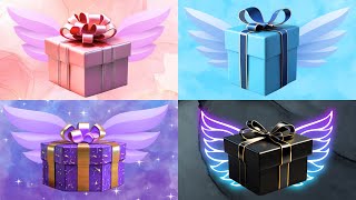 DESAFIO DAS 4 CAIXAS 🩷🩵💜🖤👑🎁 CHOOSE YOUR GIFT | ESCOLHA 1 ENTRE AS 4 CAIXAS SURPRESAS