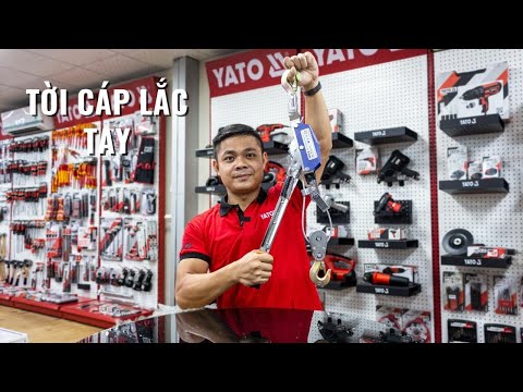 Механическая канатная лебедка YATO 1300 кг, 3 м (YT-5913)