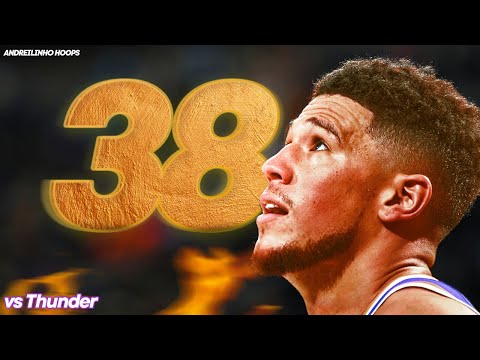 Devin Booker 38 POINTS vs Thunder! ● Full Highlights ● 29.12.21 ● 1080P 60 FPS