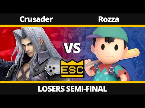 ESC 27 - Losers Semi-Final - Crusader (Sephiroth) Vs. Rozza (Ness) - SSBU Local Tournament