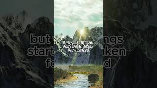 When things start being taken for granted, #shorts