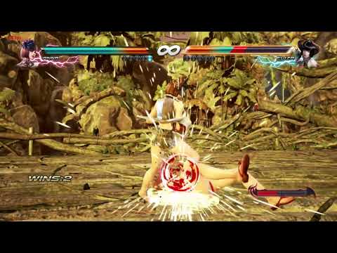 Tekken 7 Anna T5 3P trample Eliza Bikini