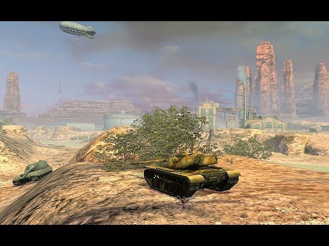 world of tanks blitz T110E5 - 6.8k damage, 4 kills