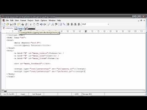 jQuery Tutorial 37 Hover