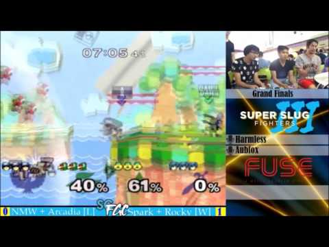 NMW + Arcadia (Blue) vs Spark + Rocky (Green) Grand Finals Set 1