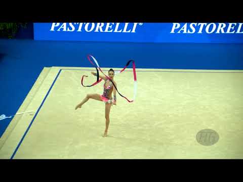 HALFORD Laura (GBR) - 2017 Rhythmic Worlds, Pesaro (ITA) - Qualifications Ribbon