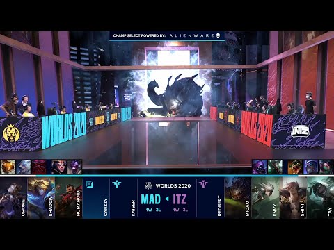 MAD vs ITZ | LoL Worlds 2020 | Play In Groups Stage | TieBreaker Match | MAD Lions vs INTZ