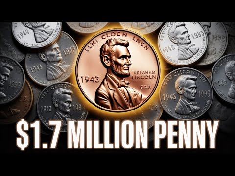 This 1943 Copper Penny is Worth $1.7 Million! | Rare Pennies That Could Make You Rich