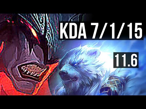 AATROX vs VOLIBEAR (TOP) | 7/1/15, Rank 6 Aatrox, Godlike | EUW Challenger | v11.6