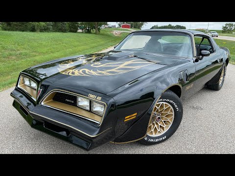 1977 Pontiac Trans Am Y82 SE, W72 - T/A - 400ci V8, Auto, Hurst T-Tops Stock #322