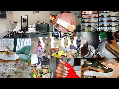 SUNDAY RESET//CLEAN AND COOK WITH ME, ARTCAFFE SOLO DATE,NEW NAILS,10K GROCERY SHOPPING HAUL...