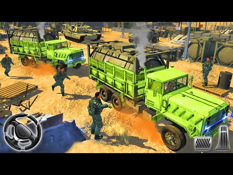 Us Army Cargo Transport Simulator - Military Truck Driving Game | Android Gameplay