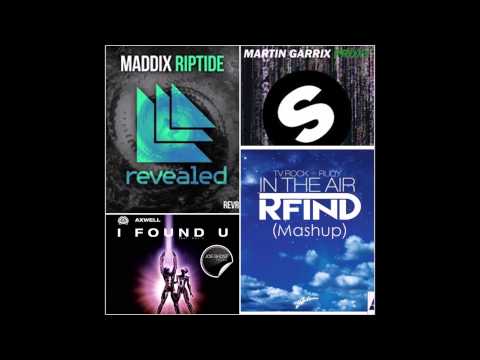 Maddix vs, Axwell, Martin Garrix, TV Rock ft. Rudy Riptide, I Found You, In The Air (RFIND MASHUP)