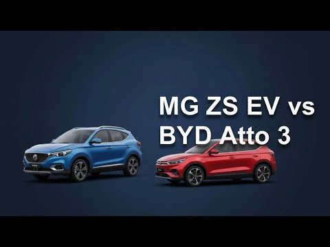 MG ZS EV vs BYD Atto 3 Budget Electric SUV Battle