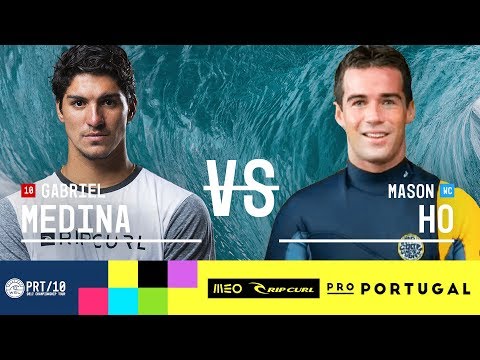 Gabriel Medina vs. Mason Ho - Round Two, Heat 1 - MEO Rip Curl Pro Portugal 2017