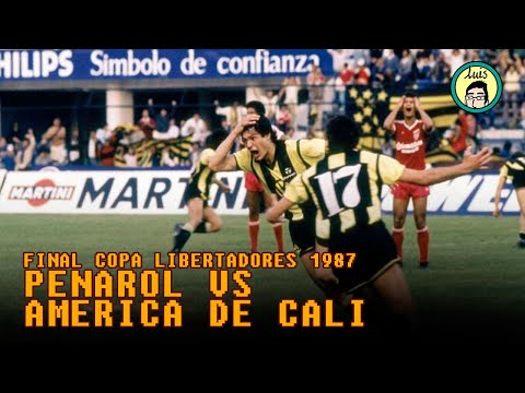 Peñarol 1-0 América de Cali (Final Libertadores 1987 - Desempate)