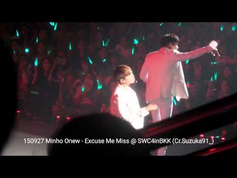 150927 Minho Onew - Excuse Me Miss @ SWC4inBKK