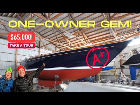 Is This The BEST Sailboat For The Money? Rare One-Owner GEM of a Tartan 37 for $65,000! Full Tour!